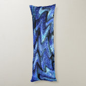 Elektrische Turbulenz - Körper-Kissen Seitenschläferkissen (Rückseite (Vertikal))