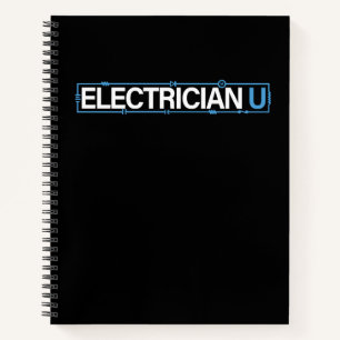 Elektrische U-Black-Notebook Notizblock