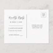 Elektrische UAWG aus schwarz und rosa Neon Glow Li Postkarte (Rückseite)