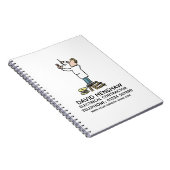 Elektrische und elektrische Auftragnehmer Notizblock (Rechte Seite)