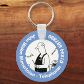 Elektrische und elektrische Reparaturen Schlüsselanhänger (Rückseite)