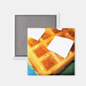 Elektrische Waffeln Magnet (Vorderseite/Rückseite)
