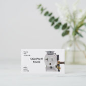 elektrische Wandausgangverdrahtung Visitenkarte (Stehend Vorderseite)