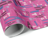 Elektrische Werkzeuge - Baugewerbe Geschenkpapier (Rolleneckpunkt)