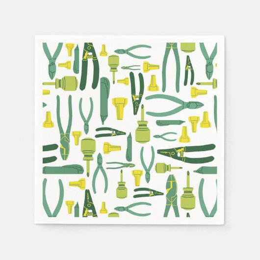 Elektrische Werkzeuge des Handels Serviette (Vorderseite)