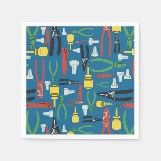 Elektrische Werkzeuge des Handels Serviette (Vorderseite)