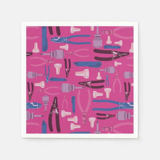 Elektrische Werkzeuge des Handels Serviette (Vorderseite)