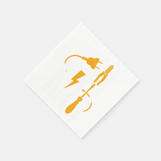 Elektrische Werkzeuge Lineman USA Serviette (Ecke)