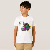 Elektrischer Angler-Fisch scherzt T-Shirt (Vorne ganz)