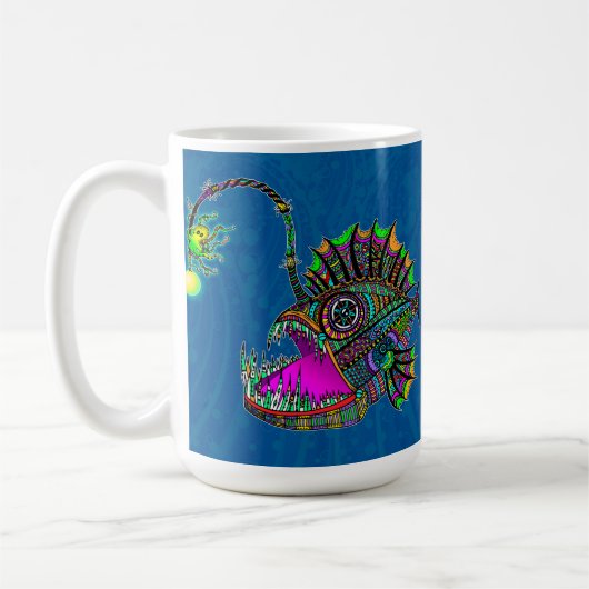 Elektrischer Anglerfisch Kaffeetasse (Links)