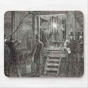 Elektrischer Apparat für den Glockenturm Mousepad