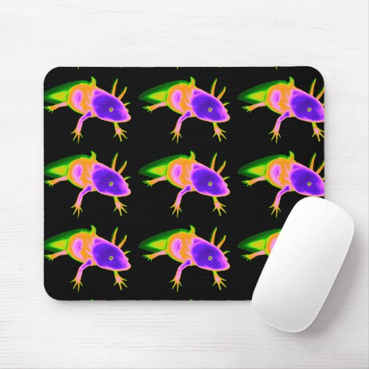 Elektrischer Axolotl Mousepad (Mit Mouse)