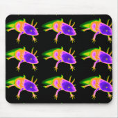Elektrischer Axolotl Mousepad (Vorne)