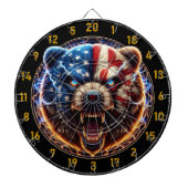 Elektrischer Bärengeist Dartscheibe (vorne)