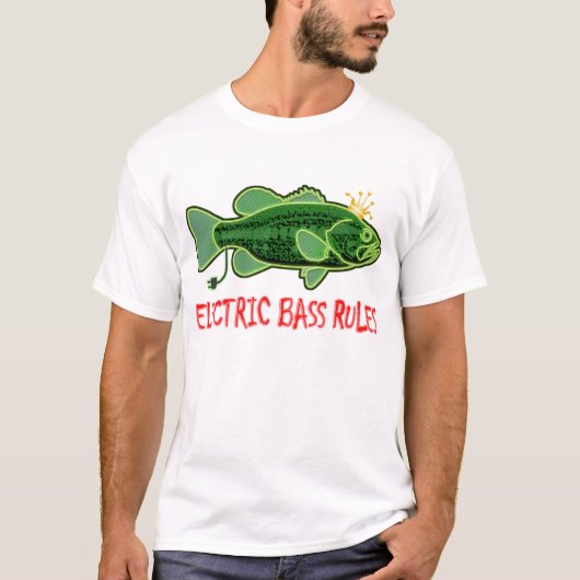 Elektrischer BASS T-Shirt (Vorderseite)