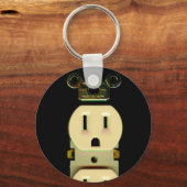 Elektrischer Bauunternehmer Schlüsselanhänger (Vorderseite)