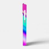 Elektrischer Berg heiß rosa Case-Mate iPhone Hülle (Rückseite / Links)