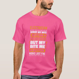 Elektrischer Bite Me Button funktioniert elektrisc T-Shirt