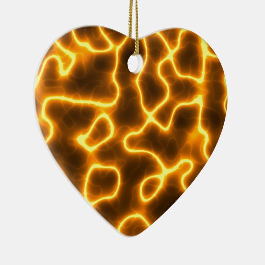 Elektrischer Blitz Keramik Ornament (Rechts)