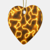 Elektrischer Blitz Keramik Ornament (Links)