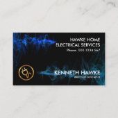 Elektrischer Blitzgerät Visitenkarte (Vorderseite)