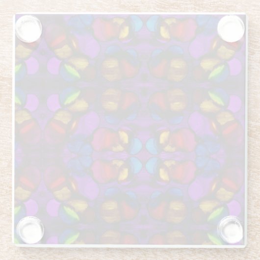 Elektrischer Block Glasuntersetzer (Rückseite)