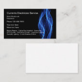 Elektrischer Dienst Einmalige Visitenkarten Visitenkarte (Vorne/Hinten)