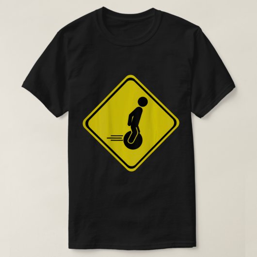 Elektrischer Einrad-EUC ESK8-T - Shirt (Design vorne)