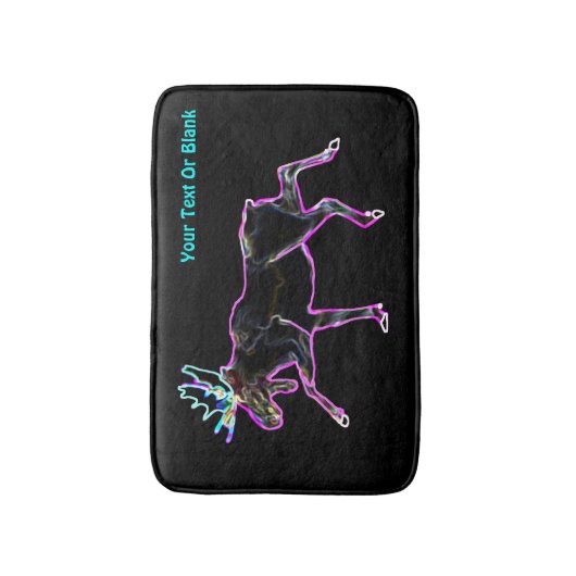 Elektrischer Elch Badematte (Vorderseite Vertikal)