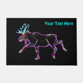 Elektrischer Elch Fußmatte (Vorderseite)