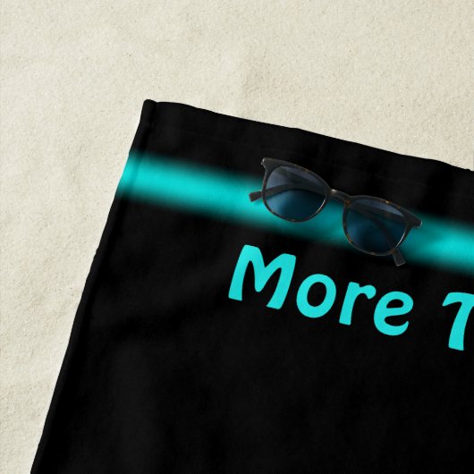 Elektrischer Elch Strandtuch (Beispiel)