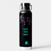Elektrischer Elch Trinkflasche (Rückseite)