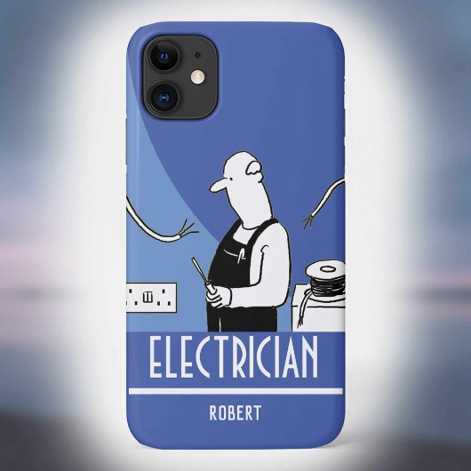 Elektrischer Elektro am Arbeitsplatz Case-Mate iPhone Hülle