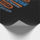 Elektrischer Elektrofahrer - Geschenk Geschenkpapier (Ecke)
