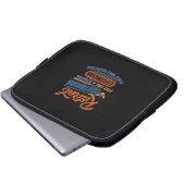 Elektrischer Elektrofahrer - Geschenk Laptopschutzhülle (Vorne Knopf)