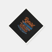 Elektrischer Elektrofahrer - Geschenk Serviette (Ecke)