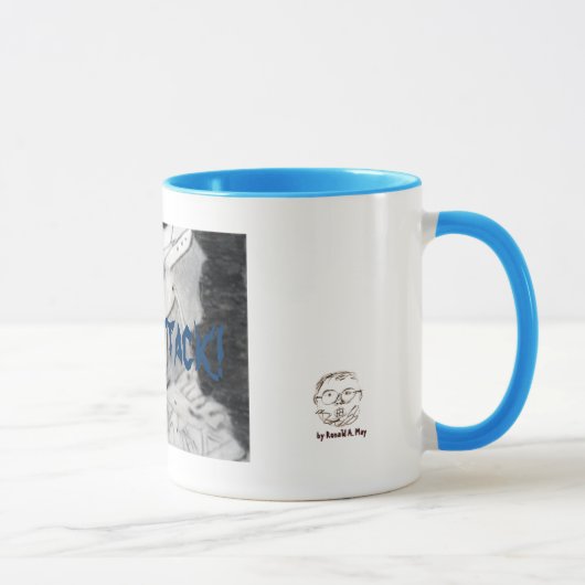 Elektrischer Fankitty-Angriff Nicht-Rasen Tasse (Rechts)