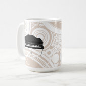 Elektrischer Flügel: Modell 3D: Kaffee-Tasse Kaffeetasse (Vorderseite Links)