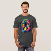 Elektrischer Flux: Vivid Charge T - Shirt (Vorne ganz)