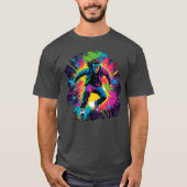 Elektrischer Flux: Vivid Charge T - Shirt (Vorderseite)