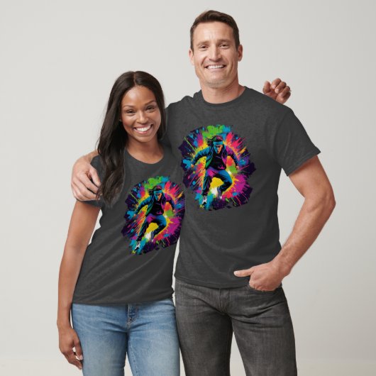 Elektrischer Flux: Vivid Charge T - Shirt (Unisex)