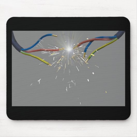 elektrischer Funken Mousepad (Vorne)