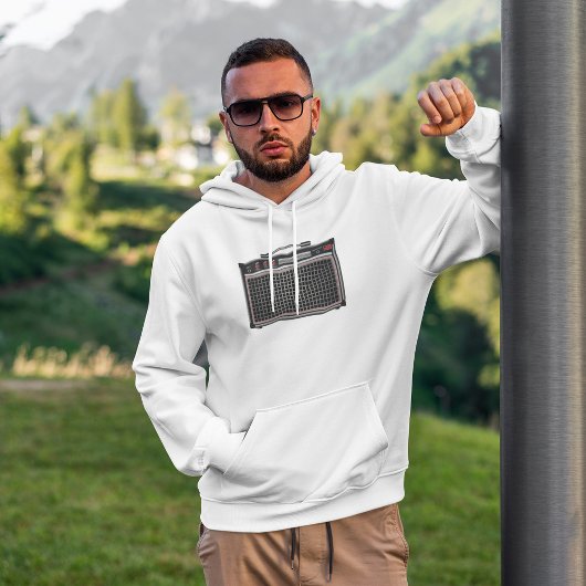 Elektrischer Gitarrenverstärker Hoodie