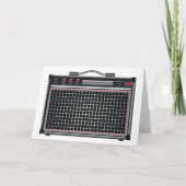 Elektrischer Gitarrenverstärker Karte (Vorderseite)