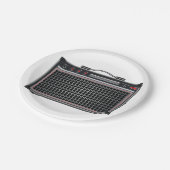 Elektrischer Gitarrenverstärker Pappteller (Schrägansicht)