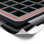 Elektrischer Gitarrenverstärker Poster (Ecke)