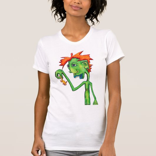 Elektrischer Goldfisch T-Shirt (Vorderseite)