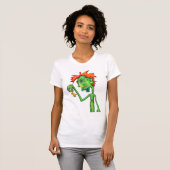 Elektrischer Goldfisch T-Shirt (Vorne ganz)