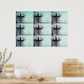 Elektrischer Gott Poster (Küche)