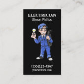 Elektrischer Handyman Visitenkarte (Vorderseite)